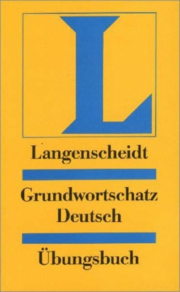 Bock, Heiko Langenscheidt Grundwortschatz Deutsch - Übungsbuch: einsprachig Deutsch (Texto)