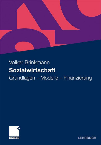 Brinkmann, Volker Sozialwirtschaft: Grundlagen - Modelle - Finanzierung