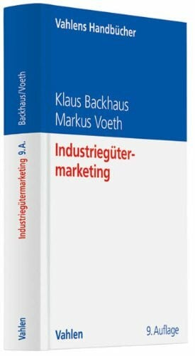 Backhaus, Klaus Industriegütermarketing