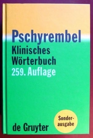 Pschyrembel, Willibald Pschyrembel Klinisches Wörterbuch