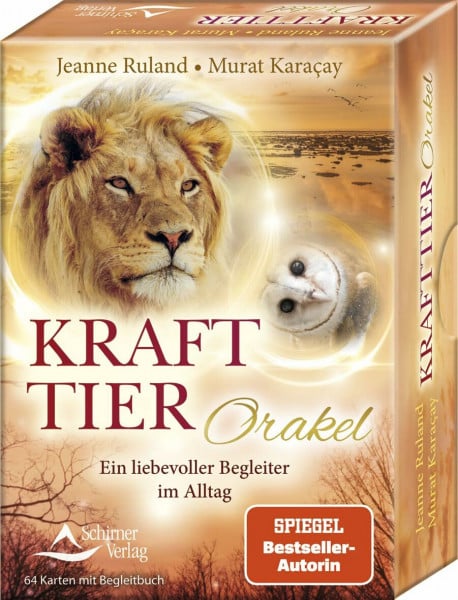 Schirner Verlag GmbH & Co. KG Das Krafttier-Orakel: Ein liebevoller Begleiter im Alltag - 64 Karten mit Begleitbuch
