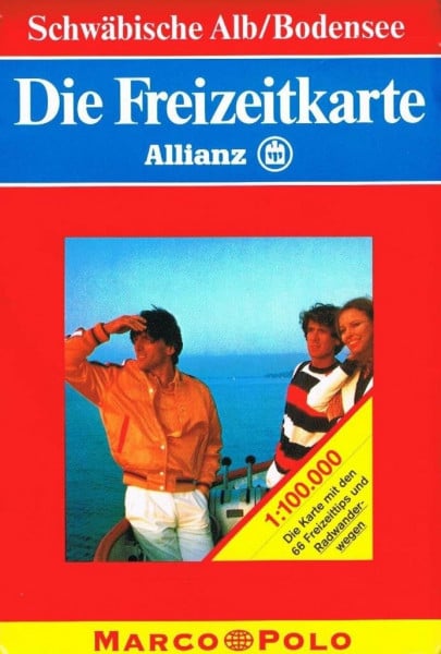 Mair freizeitkarte 33 Die Freizeitkarte Allianz, Bl.33, Schwäbische Alb, Bodensee