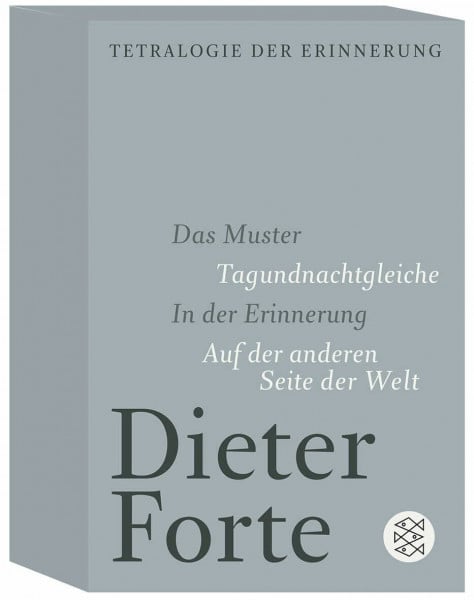 Forte, Dieter Tetralogie der Erinnerung: Das Muster; Tagundnachtgleiche; In der Erinnerung; Auf der anderen Seite der Welt
