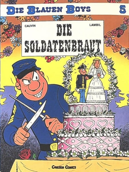 Lambil Die blauen Boys, Carlsen Comics, Bd.5, Die Soldatenbraut