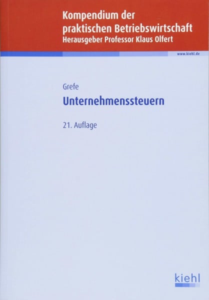 Olfert, Klaus Unternehmenssteuern