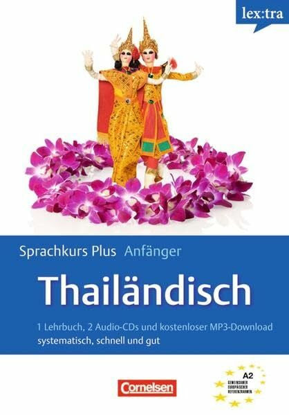 Smyth, David Lextra - Thailändisch - Sprachkurs Plus: Anfänger: A1-A2 - Selbstlernbuch mit CDs und kostenlosem MP3-Download