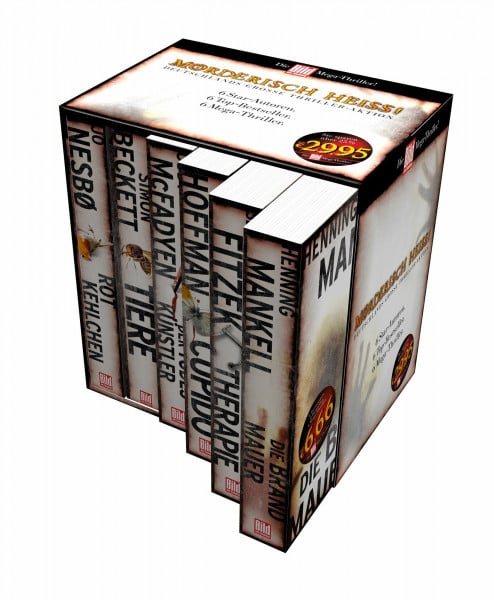 Jilliane Hoffman Tiere / Cupido / Die Therapie / Die Brandmauer / Der Todeskünstler / Rotkehlchen: Edition/Box (Bild am Sonntag Mega Thriller)