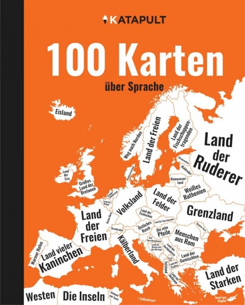 KATAPULT-Verlag 100 Karten über Sprache