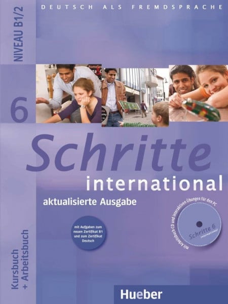 Hilpert, Silke Schritte international 6 – aktualisierte Ausgabe: Deutsch als Fremdsprache / Kursbuch + Arbeitsbuch mit Audio-CD zum Arbeitsbuch und interaktiven Übungen
