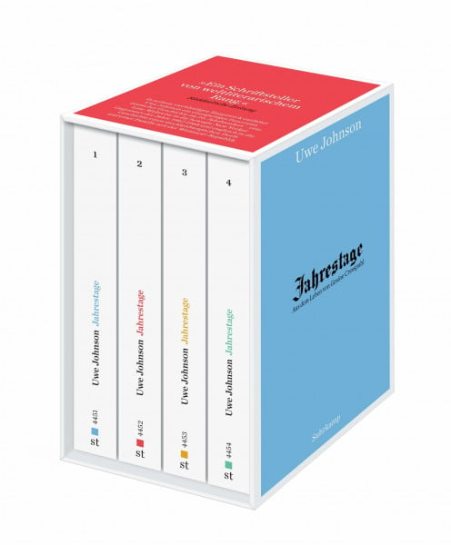 Johnson, Uwe Jahrestage 1–4: Aus dem Leben von Gesine Cresspahl (suhrkamp taschenbuch)