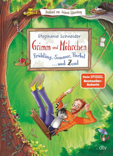 Scharnberg, Stefanie Grimm und Möhrchen – Frühling, Sommer, Herbst und Zesel: Liebevoll illustriertes Vorlesebuch für Kinder ab 5 (Grimm und Möhrchen-Abenteuer, Band 2)