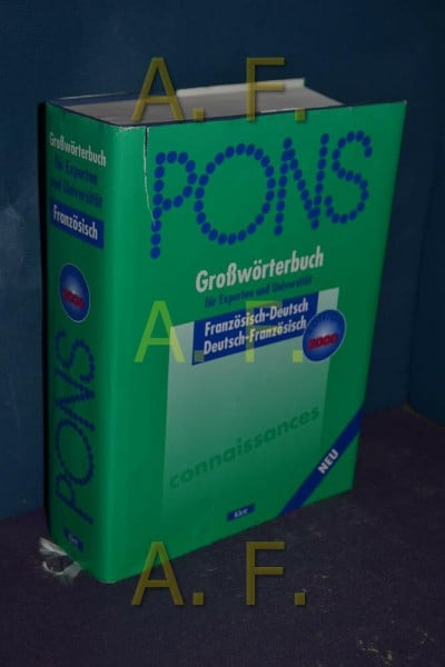 Krüger, Barbara PONS Grosswörterbuch: PONS Großwörterbuch für Experten und Universität, Französisch