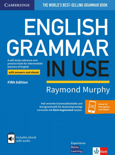Murphy, Raymond English Grammar in Use: Klett Fifth Edition. Book with answers and digital extras