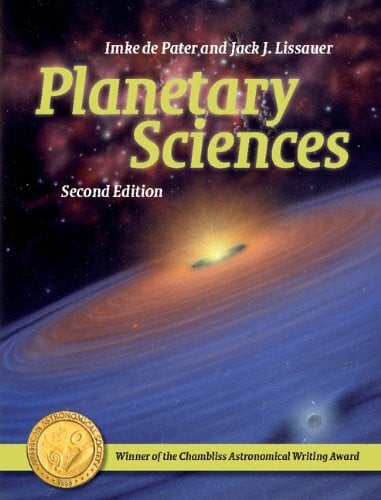 Pater, Imke de Planetary Sciences: Winner of the Chambliss Astronomical Wrting Award