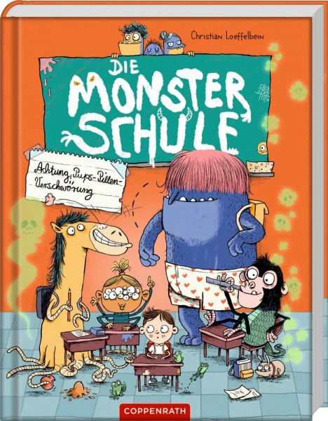 Loeffelbein, Christian Die Monsterschule (Bd. 1): Achtung, Pups-Pillen-Verschwörung (Die Monsterschule, 1, Band 1)