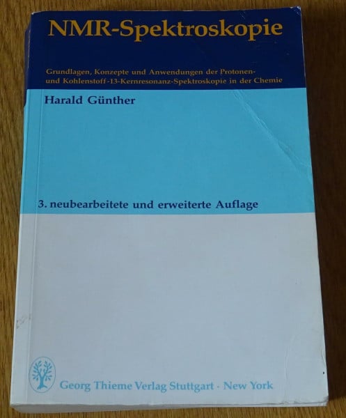 Günther, Harald NMR-Spektroskopie