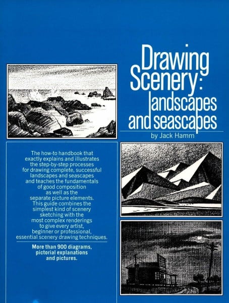 Hamm, Jack Drawing Scenery: Seascapes and Landscapes: Seascapes Landscapes