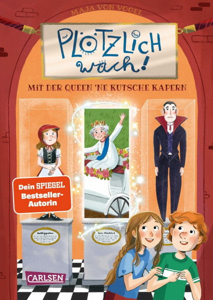 von Vogel, Maja Plötzlich wach! 1: Mit der Queen ne Kutsche kapern: Witziges Kinderbuch ab 8 über Freundschaft, Abenteuer und Magie (1)