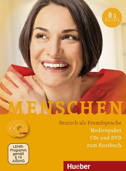 Braun-Podeschwa, Julia Menschen B1: 3 Audio-CDs und 1 DVD zum Kursbuch.Deutsch als Fremdsprache / Medienpaket