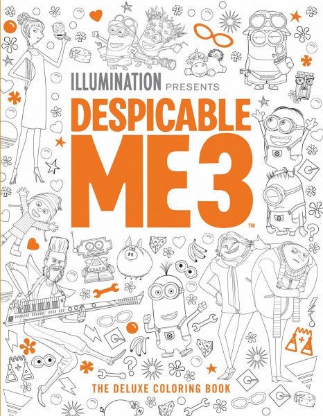 Diamond Comic Distributors, Inc. DESPICABLE ME 3 DLX COLORING BOOK: The Deluxe Coloring Book