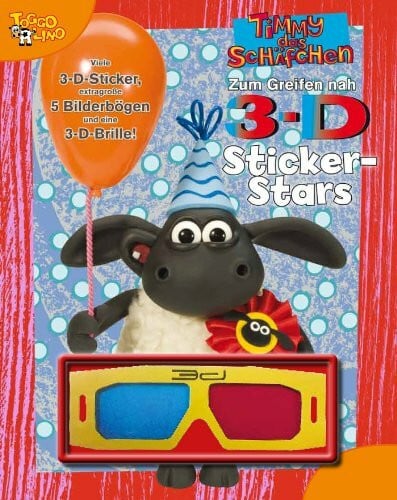 Timmy das Schäfchen 3D Sticker - SpaÃ: Timmy das Schäfchen zum Greifen nah! - Zweitliebe by Studibuch