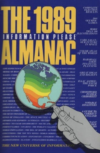 information-please Info Please Almanac 89 Pb