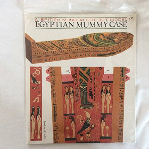 British Museum Press Egyptian Mummy Case (British Museum make your own cut-out models)