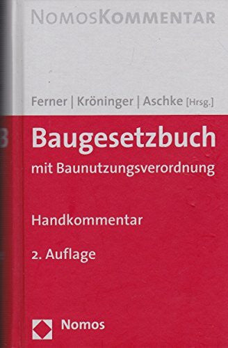 Aschke, Manfred Baugesetzbuch: mit Baunutzungsverordnung