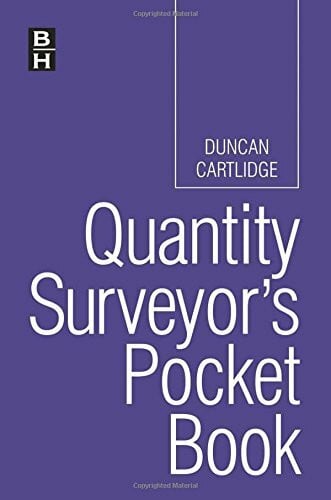 Cartlidge, Duncan Quantity Surveyor's Pocket Book (Routledge Pocket Books)