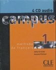 Pécheur, Jacques Campus 1 - Deutsche Ausgabe. 4 CD audio pour le cours