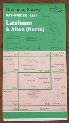 Ordnance Survey Lasham and Alton (North) (Pathfinder Maps)