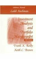 Kochman, Ladd Investment Analysis and Portfolio Management: Solutions Manual