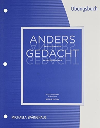 Spainghaus, Michaela Anders Gedacht: Text and Context in the German-Speaking World