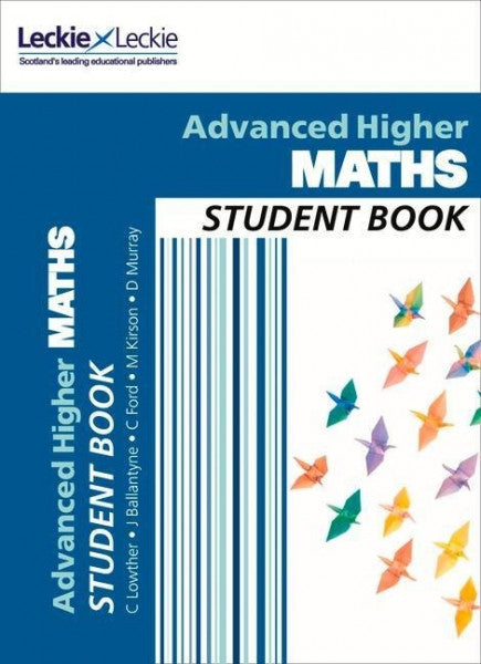 Collins Uk Student Book - Cfe Advanced Higher Maths Student Book