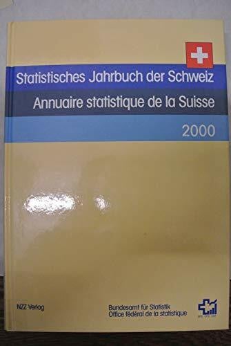 Bundesamt f. Statistik Statistisches Jahrbuch der Schweiz 2000