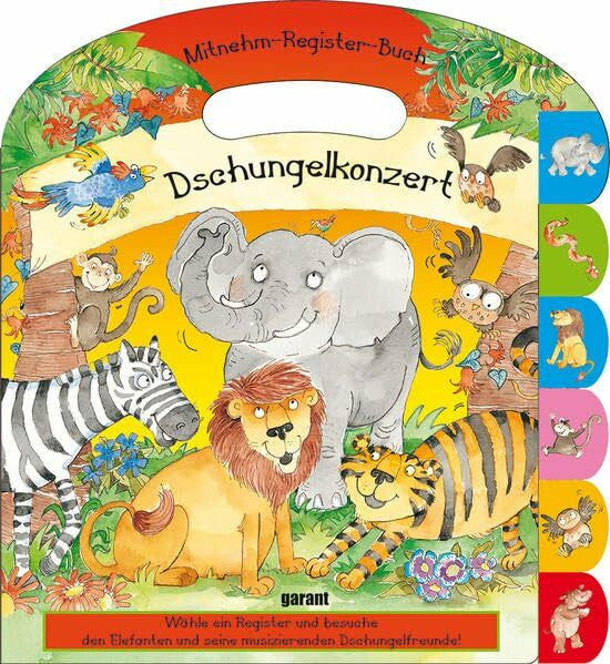 garant Verlag GmbH Dschungelkonzert: Mitnehm-Register-Buch