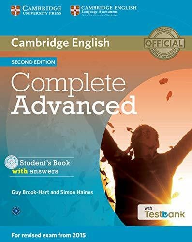 Haines, Simon Complete Advanced Student's Book with Answers with CD-ROM with Testbank 2nd Edition
