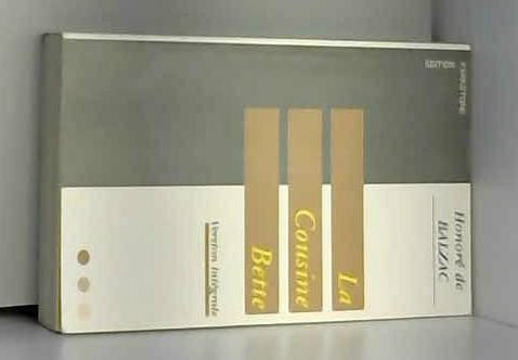 Balzac, Honore de Cousin Bette