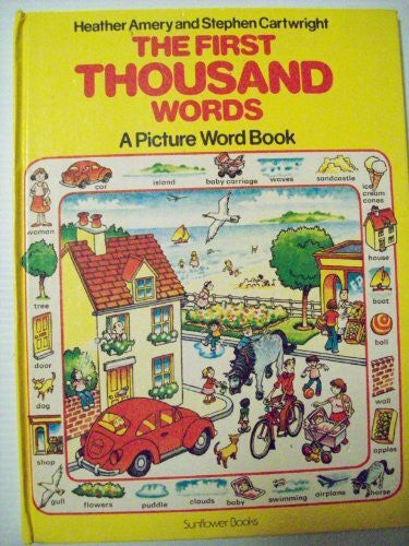 Amery, Heather First Thousand Words a Picture Word Book