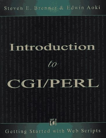 Aoki, Edwin Introduction to Cgi/Perl: Getting Started With Web Scripts