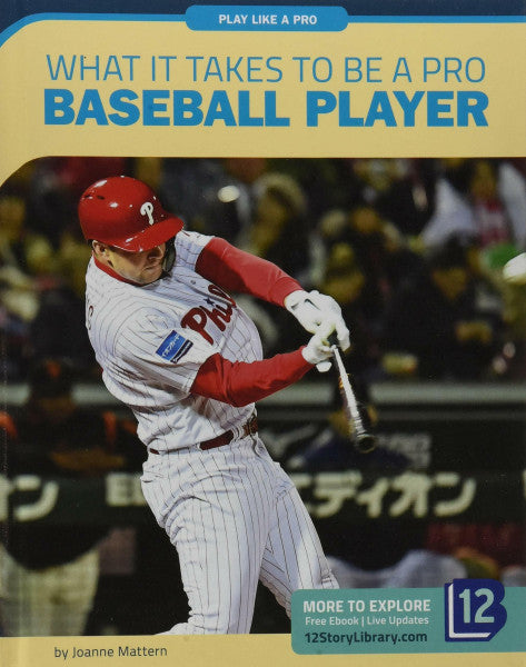 Mattern, Joanne What It Takes to Be a Pro Baseball Player