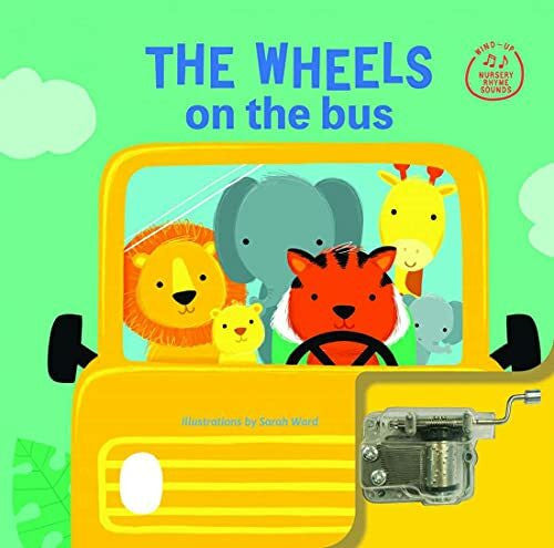 Lake Press Wind Up Music Box Book - Wheels on the Bus