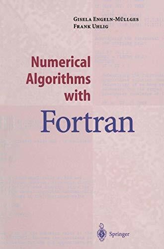Uhlig, F. Numerical Algorithms with Fortran