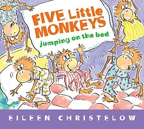 Christelow, Eileen Five Little Monkeys Jumping on the Bed (Padded Board Book) (A Five Little Monkeys Story)