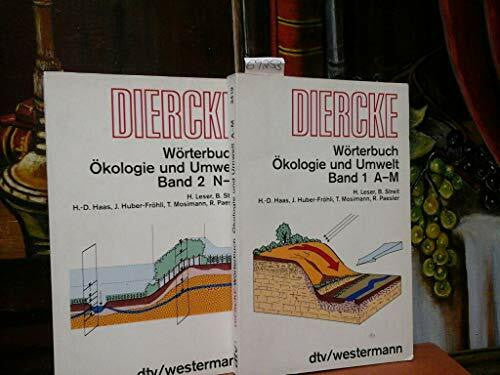 Leser, Hartmut Diercke-Wörterbuch Ökologie und Umwelt: Wörterbuch Ökologie und Umwelt: Band 1 A-M (dtv Nachschlagewerke)