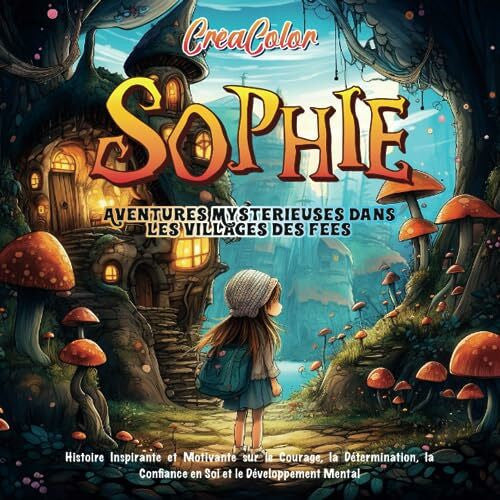 CréaColor, Éditions SOPHIE: Aventures Mystérieuses dans les villages des fées: Histoire Inspirante et Motivante pour les Enfants avec des Énigmes et Jeux de Puzzle