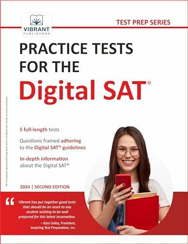 Publishers, Vibrant Practice Tests for the Digital SAT (Test Prep)