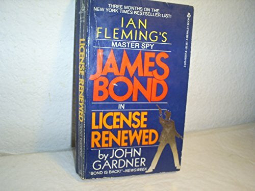 Gardner, John License Renewed