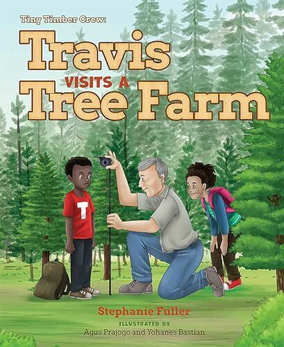 Bastian, Yohanes Travis Visits a Tree Farm (Tiny Timber Crews)