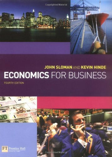 Hinde, Kevin Economics for Business with Companion Website with GradeTracker Student Access Card